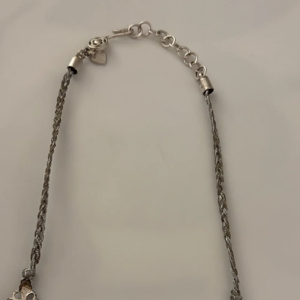 Elegant Silver Statement Necklace - Picture 4 of 6